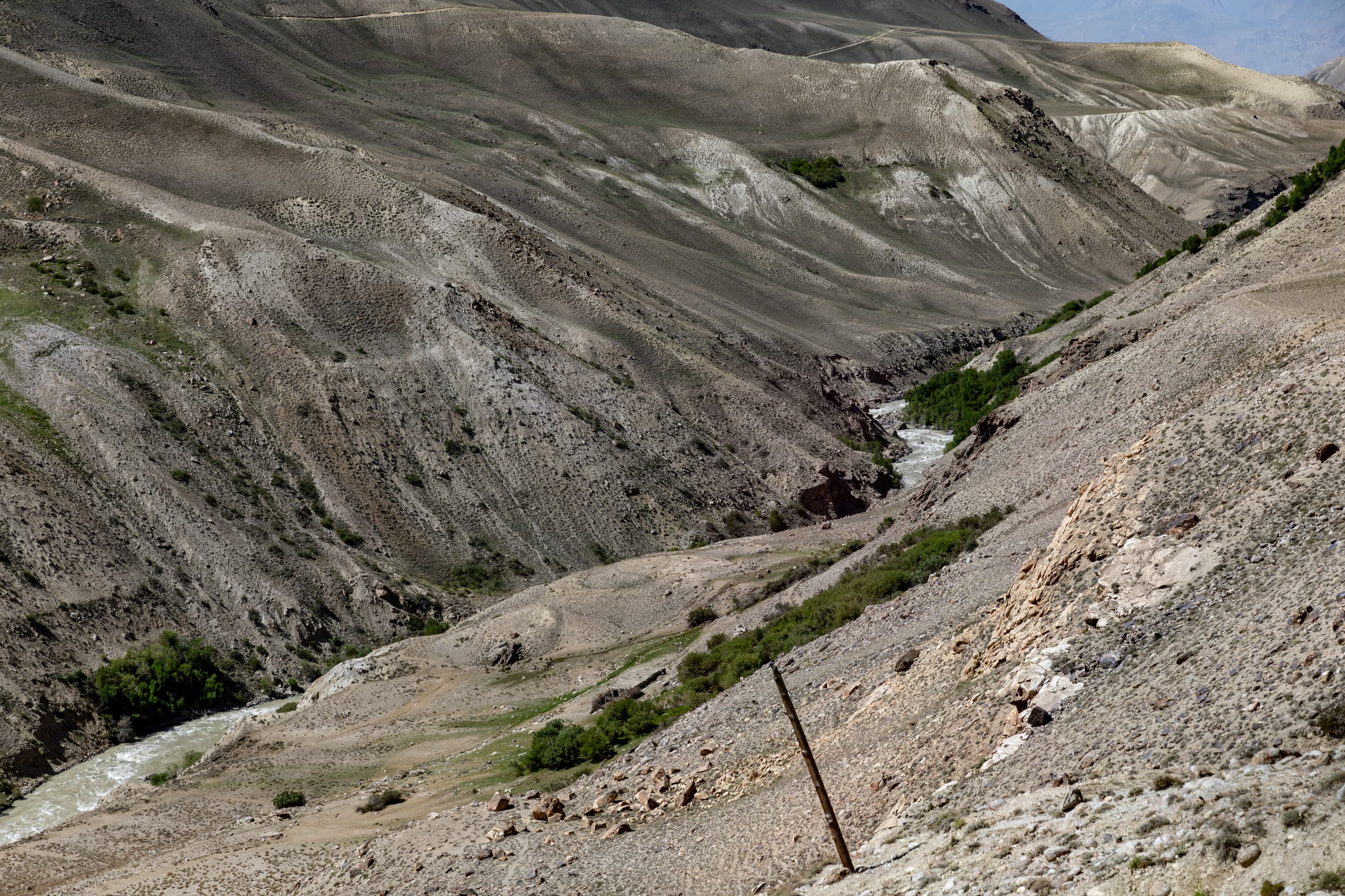 High Pamirs plateau